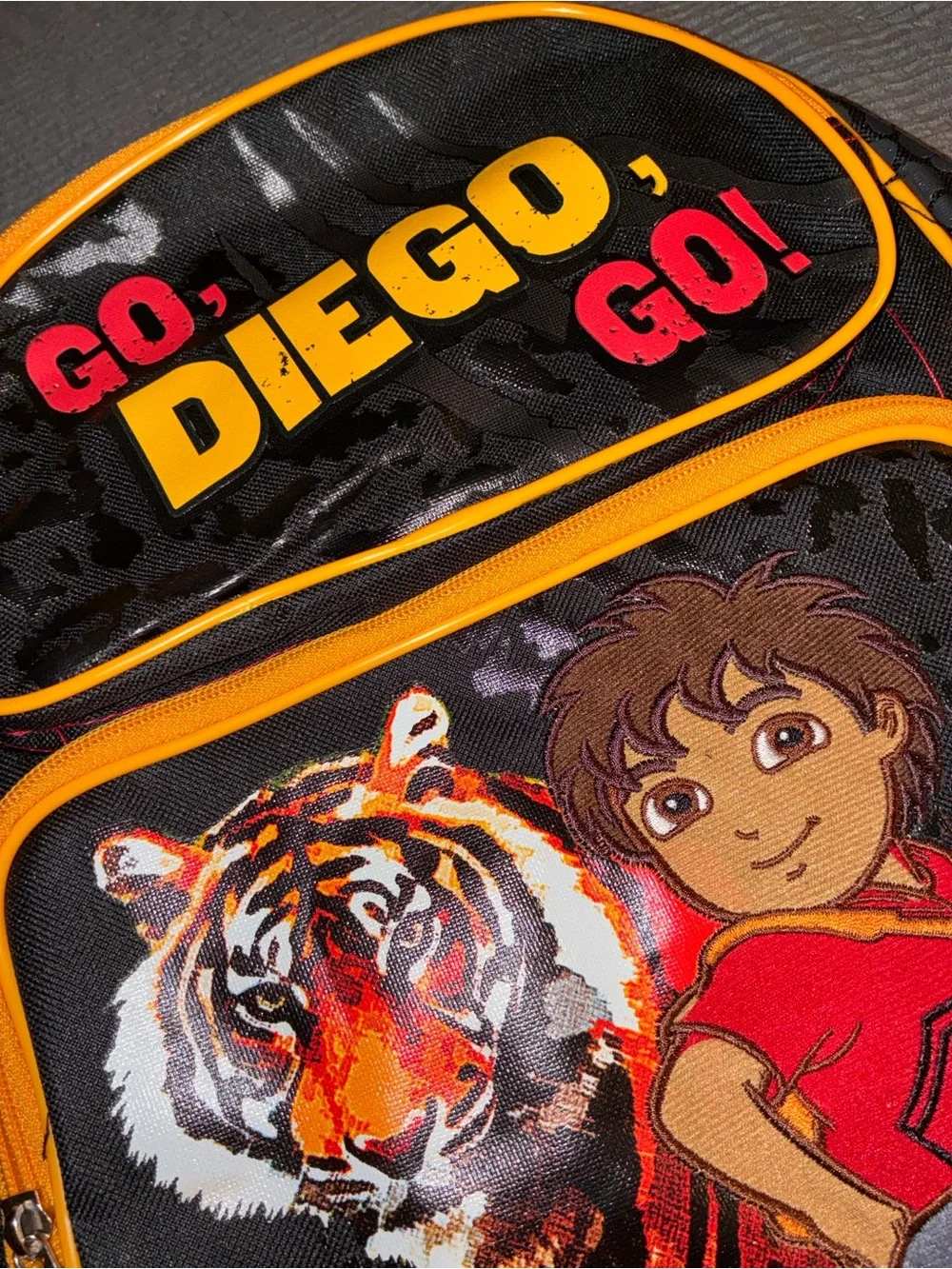Go, Diego, Go! Kids Black & Yellow Backpack
